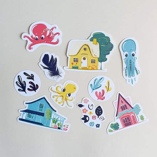 Sticker à l'unité - motif au choix